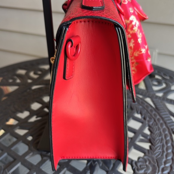 Aldo Year of the Snake Red Handbag - Picture 7 of 14